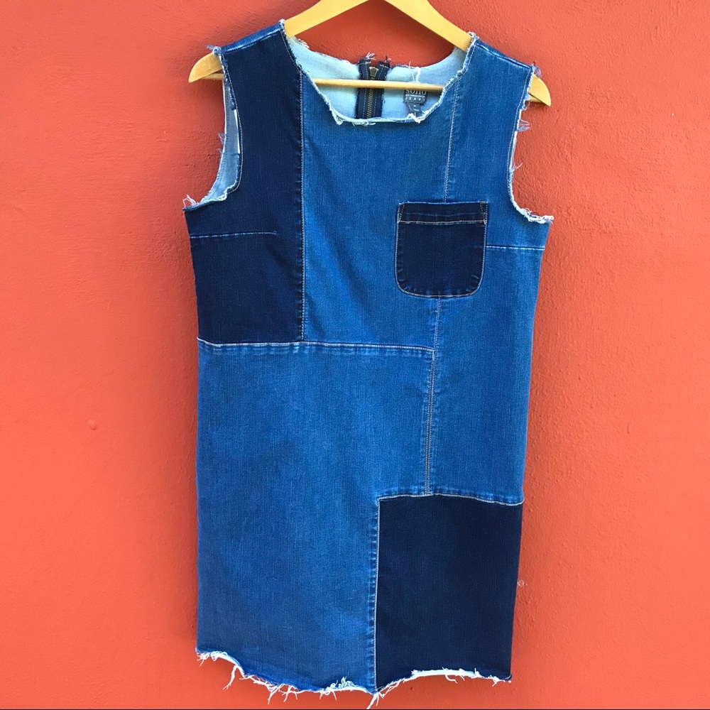 Denim Dress By Soho - Picture 2 of 6
